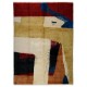 Abstract Modern Hand Knotted Rug, 100% Wool, Custom Options Available