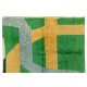 Abstract Modern Hand Knotted Rug, 100% Wool, Custom Options Available
