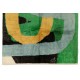 Abstract Modern Hand Knotted Rug, 100% Wool, Custom Options Available