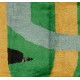 Abstract Modern Hand Knotted Rug, 100% Wool, Custom Options Available