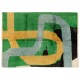 Abstract Modern Hand Knotted Rug, 100% Wool, Custom Options Available