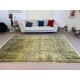 Handmade Moroccan Rug in Blue, Rust. Made-to-Order. 100% Wool