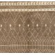 Contemporary Moroccan Rug in Latte Brown and Beige Colors