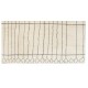 Hand-Knotted Moroccan Rug, 100% Natural Undyed Wool, Custom Options Available