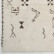 Moroccan Rug, 100% Natural Undyed Wool, Custom Options Available
