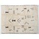 Moroccan Rug, 100% Natural Undyed Wool, Custom Options Available