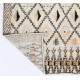 Modern Handmade Moroccan Large Rug, 100% Wool. Custom Options Available