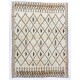 Modern Handmade Moroccan Large Rug, 100% Wool. Custom Options Available
