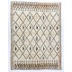 Large Contemporary Moroccan Rug, 100% Wool. Custom Options Available