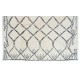 Contemporary Moroccan Tulu Rug, 100% Natural Undyed Wool