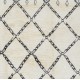 Contemporary Moroccan Tulu Rug, 100% Natural Undyed Wool