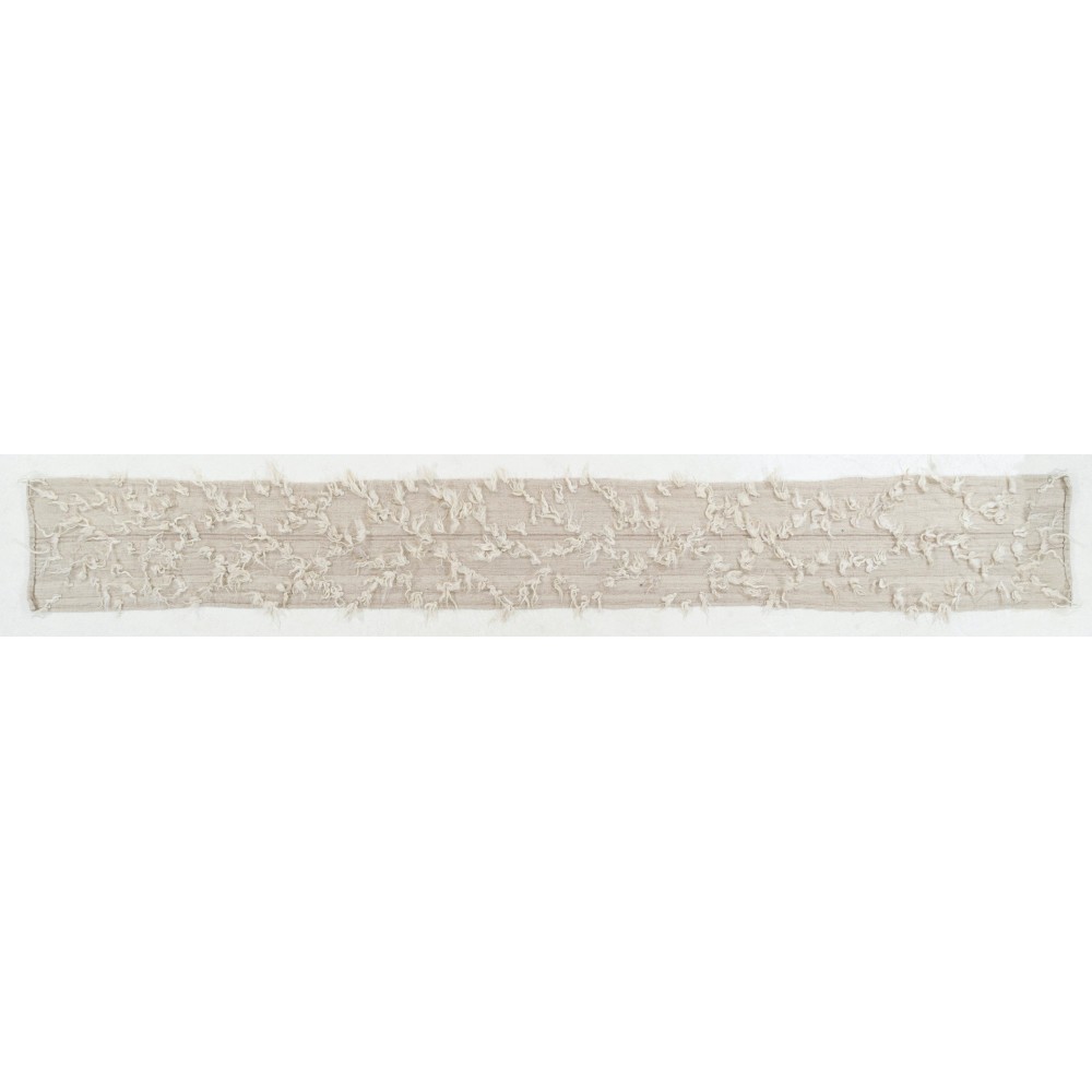 Shag Pile Flokati Tulu Runner Rug, Natural Undyed Mohair, Custom Options Available