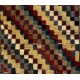 Checkered Design Anatolian Tulu Runner. Vintage Handmade Rug Checkered Design Anatolian Tulu Runner. Vintage Handmade Rug