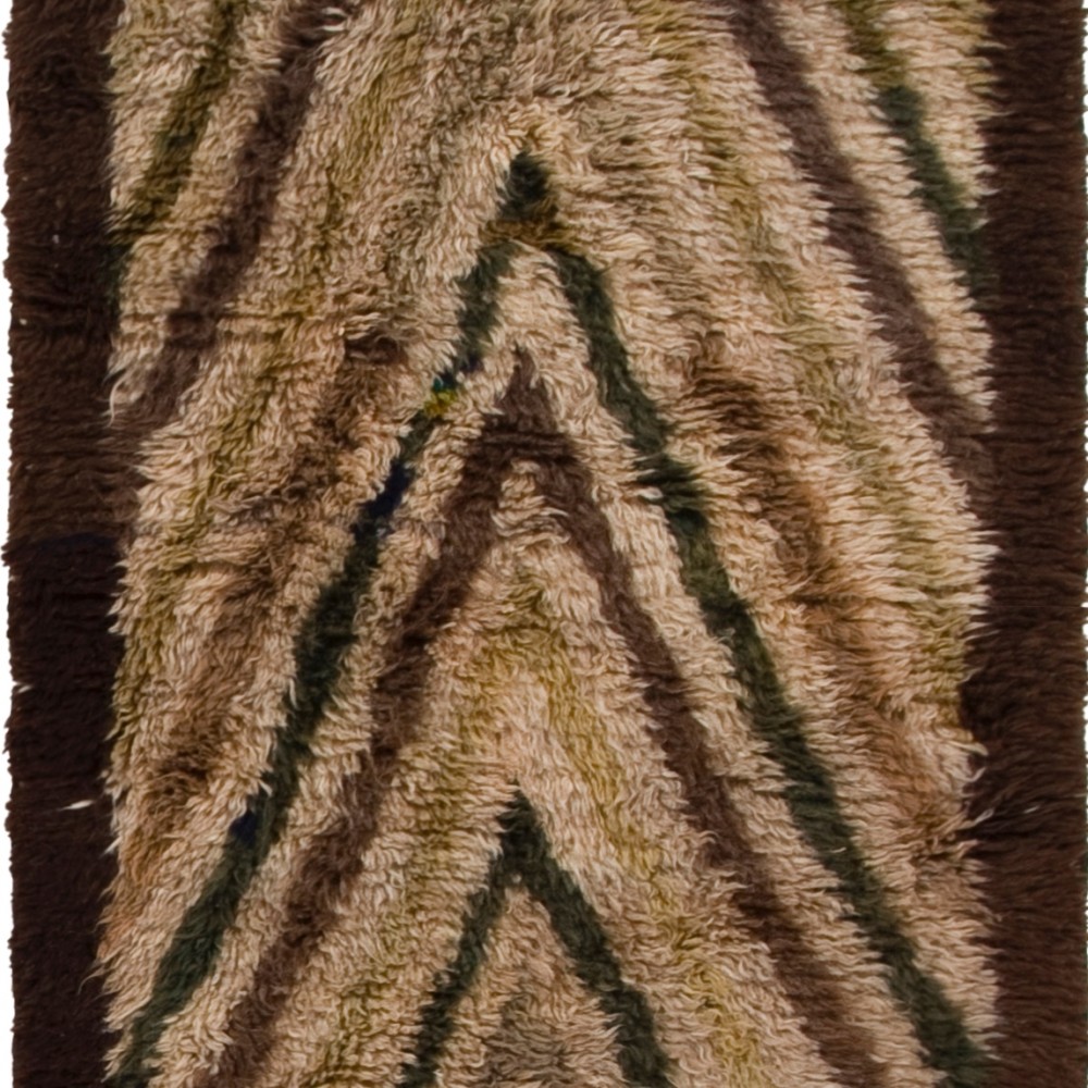 Handmade Tulu Runner Rug with Rising Arches. 100% Natural Wool. Custom Options Available