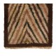Handmade Tulu Runner Rug with Rising Arches. 100% Natural Wool. Custom Options Available
