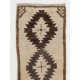Vintage Tulu Rug, 100% Natural Undyed Wool, Custom Options Available