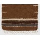 Soft Mohair Wool Kilim Rug. Floor Covering & Wall Hanging. Kurdish Sofa Throw. Vintage Bed Cover. Turkish Blanke