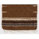 Soft Mohair Wool Kilim Rug. Floor Covering & Wall Hanging. Kurdish Sofa Throw. Vintage Bed Cover. Turkish Blanket