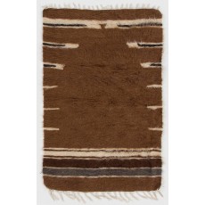 Soft Mohair Wool Kilim Rug. Floor Covering & Wall Hanging. Sofa Throw. Vintage Bed Cover. Blanket