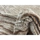 Minimalist Hand-knotted Tulu Rug. 100% Natural Wool. Moroccan Berber Carpet