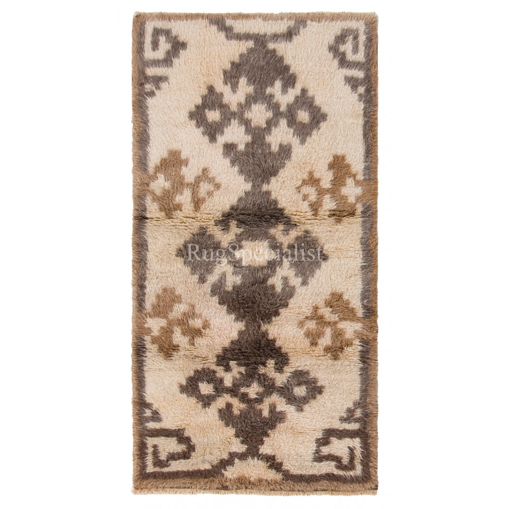 Modern Hand-knotted Tulu Rug, 100% Natural Wool. Moroccan Azilal Style Carpet Modern Hand-knotted Tulu Rug, 100% Natural Wool. Moroccan Azilal Style Carpet