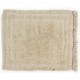 Minimalist Vintage Turkish "Tulu" Rug made of Natural Undyed Wool