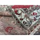 Antique Handmade Turkish Oushak Runner Rug, 100% Wool