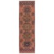 One of a Pair Handmade Anatolian Runner Rug for Hallway. Vintage Corridor Carpet, 100% Wool