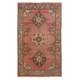 Vintage Oushak Rug, Soft Earthy Colors, Wool Carpet, Floor Covering