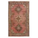 Vintage Handmade Oushak Rug, Soft Earthy Colors, Wool Carpet, Floor Covering
