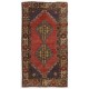 Vintage Handmade Turkish Village Rug, 100% Wool, One of a Kind