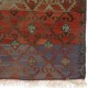 Vintage Handwoven Turkish Kilim, Geometric Flatweave Rug, 100% Wool