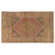 Hand-Knotted Vintage Turkish Accent Rug for Home & Office
