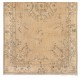 Handmade Vintage Art Deco Chinese Design Rug in Neutral Colors