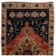 Nice Handmade Midcentury Turkish Wool Rug with Tribal Style