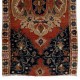 Nice Handmade Midcentury Turkish Wool Rug with Tribal Style