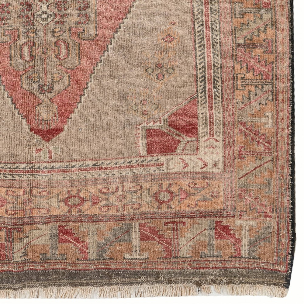 Vintage Handmade Turkish Village Rug
