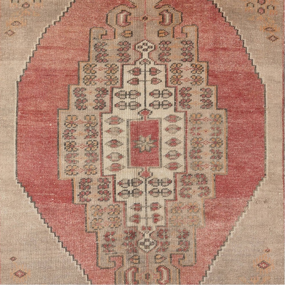 Vintage Handmade Turkish Village Rug