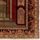 Semi Antique Handmade Cappadocia Wool Prayer Rug from Turkey, Ca 1940