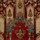 Semi Antique Handmade Cappadocia Wool Prayer Rug from Turkey, Ca 1940