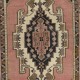 Authentic Handmade Vintage Turkish Tribal Rug with Geometric Detail Authentic Handmade Vintage Turkish Tribal Rug with Geometric Detail