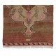 Unique Handmade Vintage Turkish Village Runner Rug