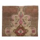 Unique Handmade Vintage Turkish Village Runner Rug