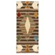 Contemporary Handmade Tulu Rug, 100% Soft Wool Pile, Custom Options Available