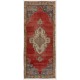 Traditional Vintage Hand-Knotted Turkish Rug, 100% Wool