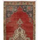 Traditional Vintage Hand-Knotted Turkish Rug, 100% Wool