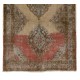 One-of-a-Kind Handmade Vintage Turkish Village Runner Rug for Hallway