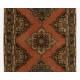 Handmade Hallway Runner. Kitchen Rug. Corridor Rug. 1960s Stair Rug