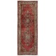 One-of-a-Kind Vintage Hand-knotted Wool Turkish Runner Rug