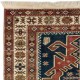 Unique Handmade Vintage Turkish Village Rug, 100% Wool
